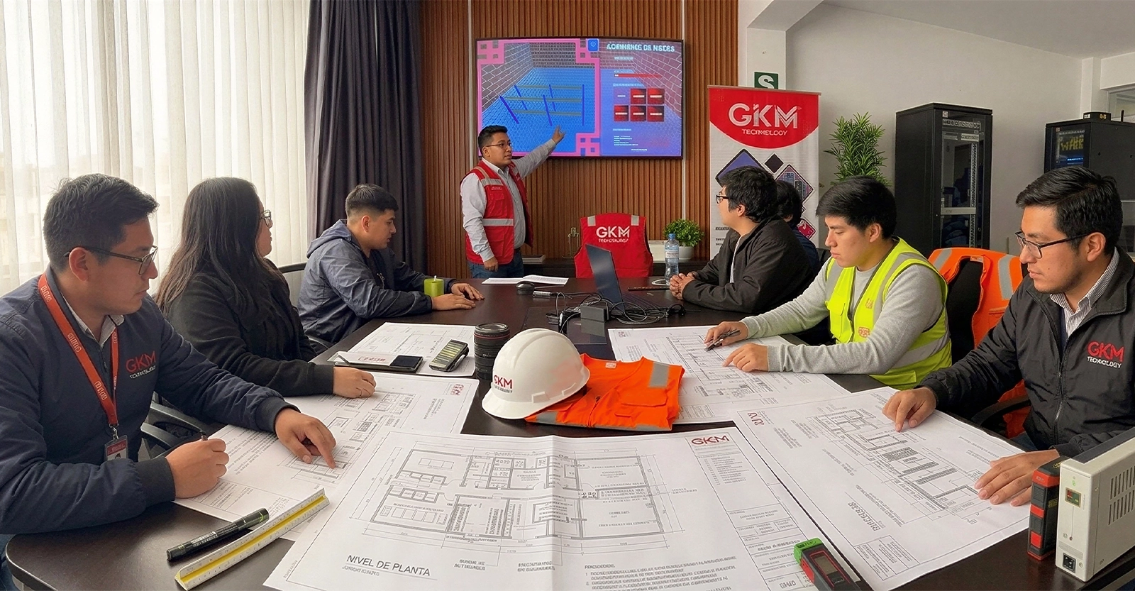 Reunión para validar el sistema cctv